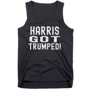 Harris Got Trumped President Donald Trump 2024 Victory Tank Top