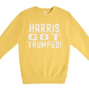 Harris Got Trumped President Donald Trump 2024 Victory Premium Crewneck Sweatshirt