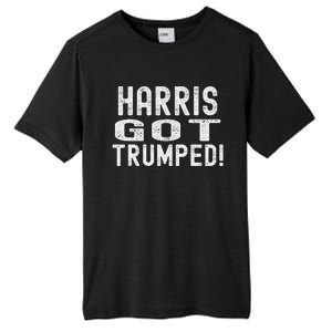 Harris Got Trumped President Donald Trump 2024 Victory Tall Fusion ChromaSoft Performance T-Shirt