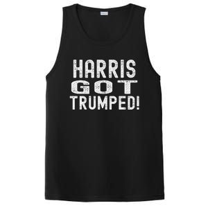 Harris Got Trumped President Donald Trump 2024 Victory PosiCharge Competitor Tank