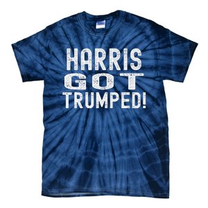 Harris Got Trumped President Donald Trump 2024 Victory Tie-Dye T-Shirt