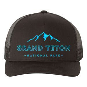 Hiked Grand Teton National Park Wyoming Colorful Yupoong Adult 5-Panel Trucker Hat