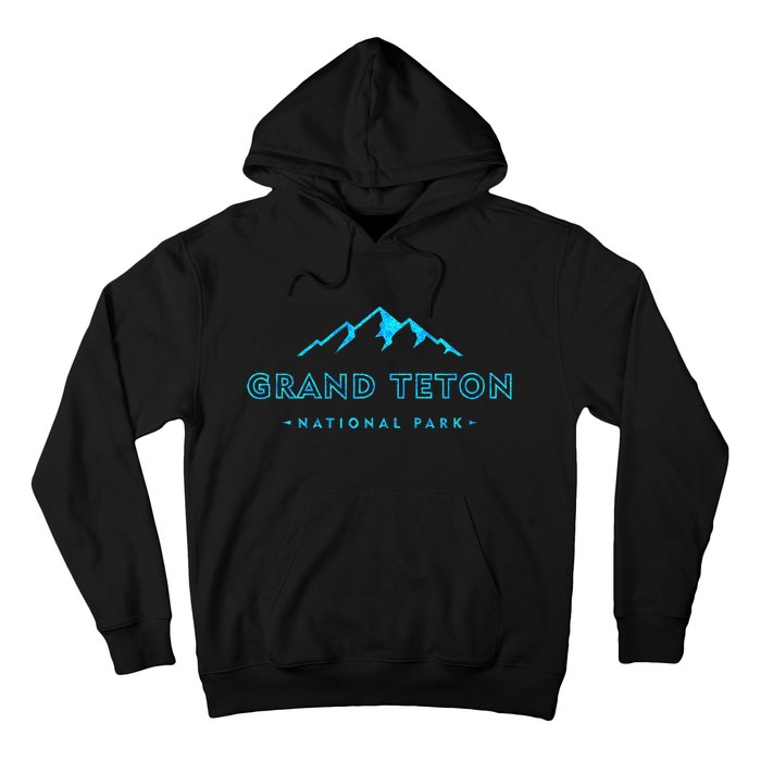 Hiked Grand Teton National Park Wyoming Colorful Hoodie