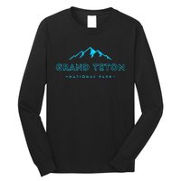 Hiked Grand Teton National Park Wyoming Colorful Long Sleeve Shirt