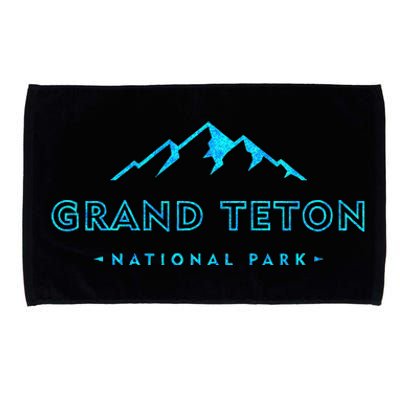 Hiked Grand Teton National Park Wyoming Colorful Microfiber Hand Towel