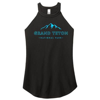 Hiked Grand Teton National Park Wyoming Colorful Women’s Perfect Tri Rocker Tank