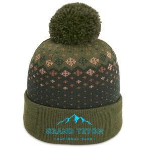 Hiked Grand Teton National Park Wyoming Colorful The Baniff Cuffed Pom Beanie