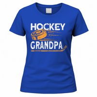 Hockey Grandpa Vintage Hockey Player Ice Hockey Women's T-Shirt