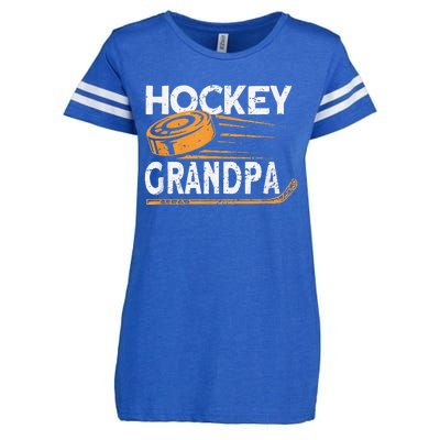 Hockey Grandpa Vintage Hockey Player Ice Hockey Enza Ladies Jersey Football T-Shirt