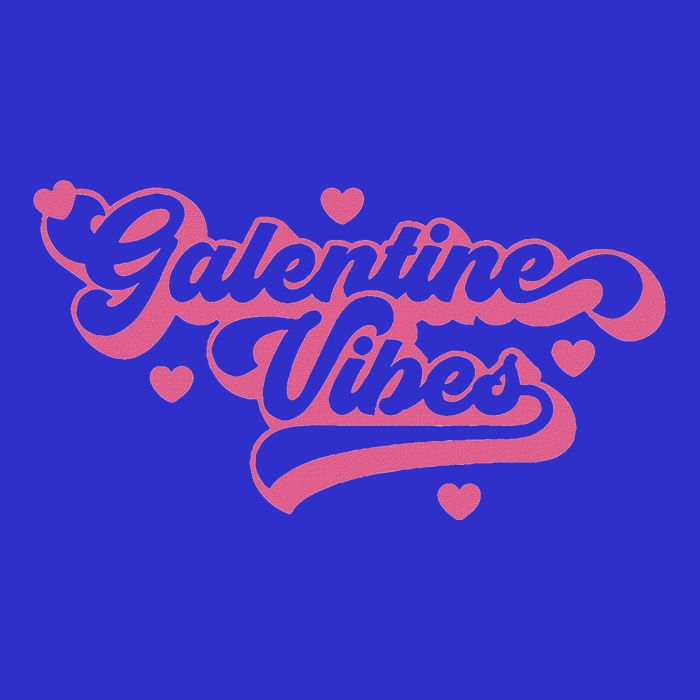 Happy Galentine Vibes Baby Bodysuit