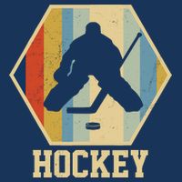 Hockey Goalie Vintage Retro Gift Cooling Performance Crew T-Shirt