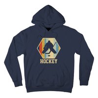 Hockey Goalie Vintage Retro Gift Hoodie