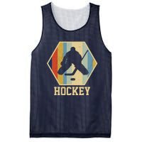 Hockey Goalie Vintage Retro Gift Mesh Reversible Basketball Jersey Tank