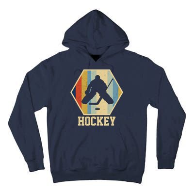 Hockey Goalie Vintage Retro Gift Tall Hoodie