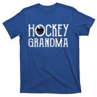 Hockey Grandma Vintage Grandmother Granny Gift Meaningful Gift T-Shirt