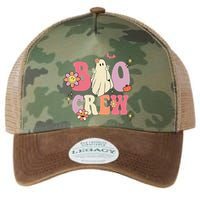 Halloween Ghosts with Retro Hippie Floral Vibes Legacy Tie Dye Trucker Hat