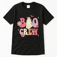 Halloween Ghosts with Retro Hippie Floral Vibes Tall T-Shirt