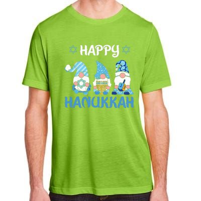 Hanukkah Gnome Wishing You a Happy Hanukkah  Adult ChromaSoft Performance T-Shirt