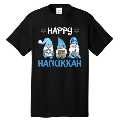 Hanukkah Gnome Wishing You a Happy Hanukkah  Tall T-Shirt