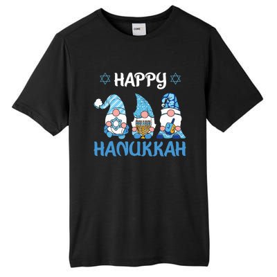 Hanukkah Gnome Wishing You a Happy Hanukkah  Tall Fusion ChromaSoft Performance T-Shirt