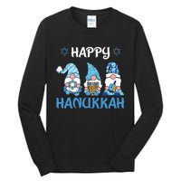 Hanukkah Gnome Wishing You a Happy Hanukkah  Tall Long Sleeve T-Shirt