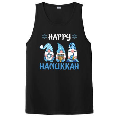 Hanukkah Gnome Wishing You a Happy Hanukkah  PosiCharge Competitor Tank