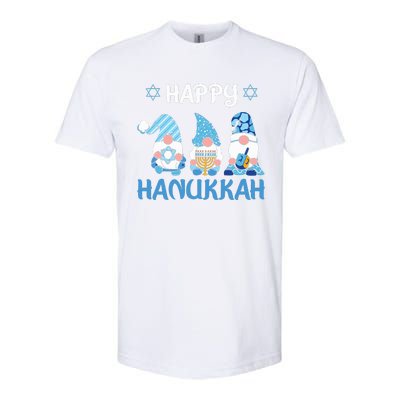 Hanukkah Gnome Wishing You a Happy Hanukkah  Softstyle CVC T-Shirt