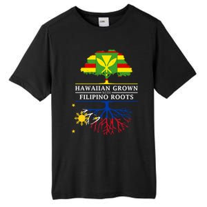 Hawaiian Grown With Filipino Roots Meaningful Gift Philippines Great Gift Tall Fusion ChromaSoft Performance T-Shirt