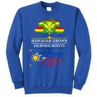 Hawaiian Grown With Filipino Roots Meaningful Gift Philippines Great Gift Sweatshirt