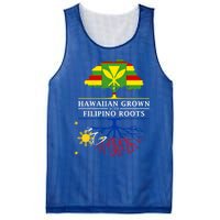 Hawaiian Grown With Filipino Roots Meaningful Gift Philippines Great Gift Mesh Reversible Basketball Jersey Tank