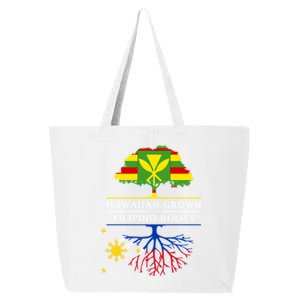 Hawaiian Grown With Filipino Roots Meaningful Gift Philippines Great Gift 25L Jumbo Tote