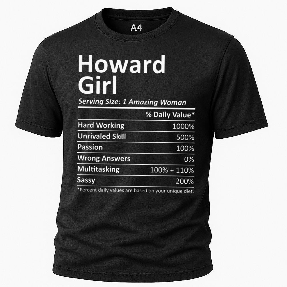 HOWARD GIRL WI WISCONSIN Funny City Home Roots USA Gift Cooling Performance Crew T-Shirt