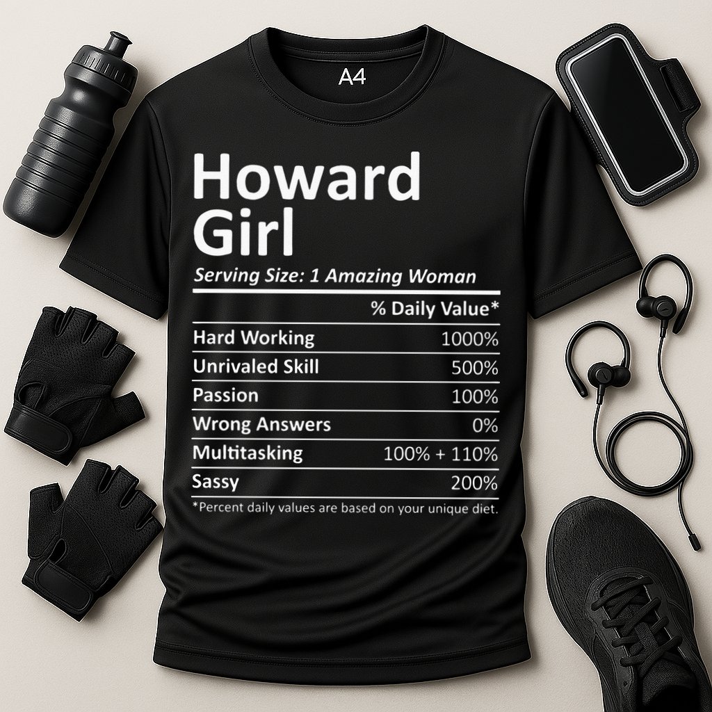 HOWARD GIRL WI WISCONSIN Funny City Home Roots USA Gift Cooling Performance Crew T-Shirt