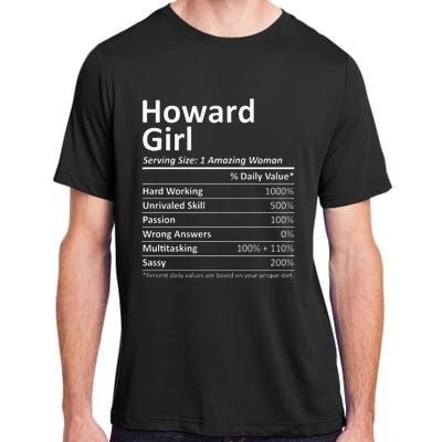 HOWARD GIRL WI WISCONSIN Funny City Home Roots USA Gift Adult ChromaSoft Performance T-Shirt