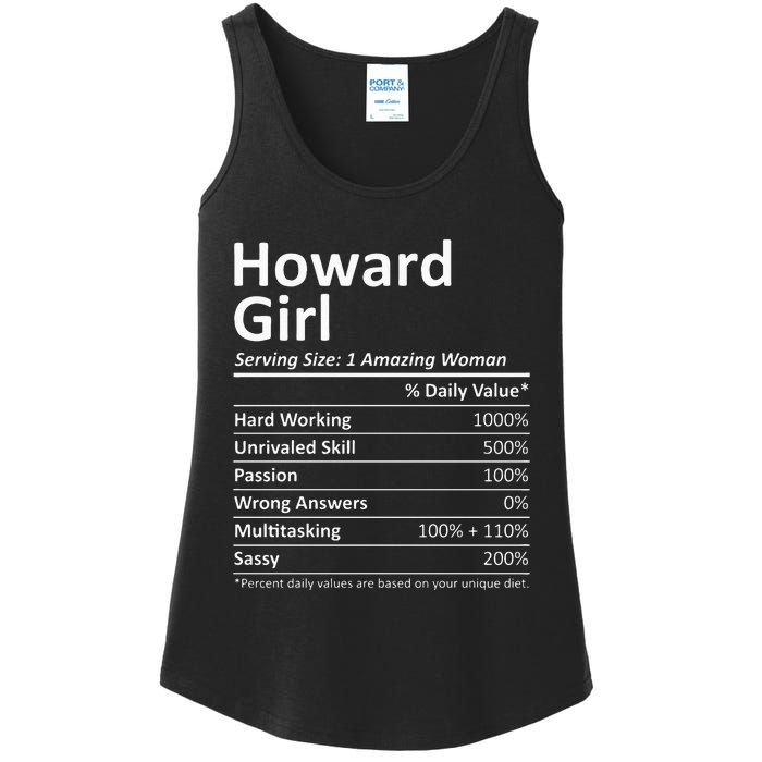 HOWARD GIRL WI WISCONSIN Funny City Home Roots USA Gift Ladies Essential Tank