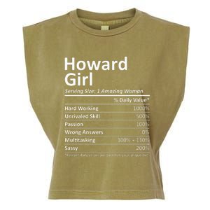 HOWARD GIRL WI WISCONSIN Funny City Home Roots USA Gift Garment-Dyed Women's Muscle Tee