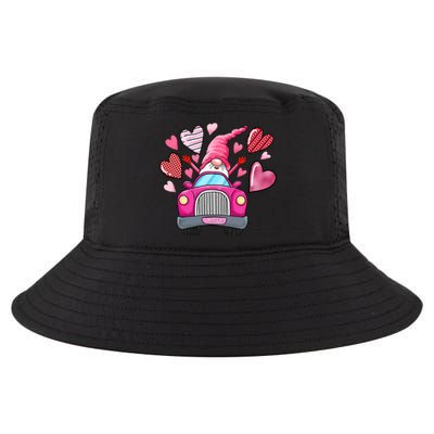 Heart Gnome Xoxo Valentines Day Cute Cool Comfort Performance Bucket Hat