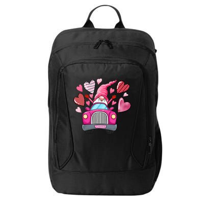 Heart Gnome Xoxo Valentines Day Cute City Backpack