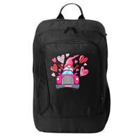Heart Gnome Xoxo Valentines Day Cute City Backpack