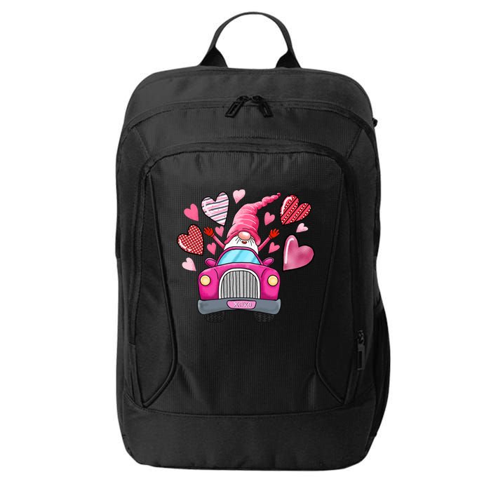 Heart Gnome Xoxo Valentines Day Cute City Backpack