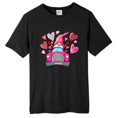 Heart Gnome Xoxo Valentines Day Cute Tall Fusion ChromaSoft Performance T-Shirt