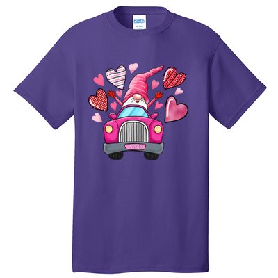 Heart Gnome Xoxo Valentines Day Cute Tall T-Shirt