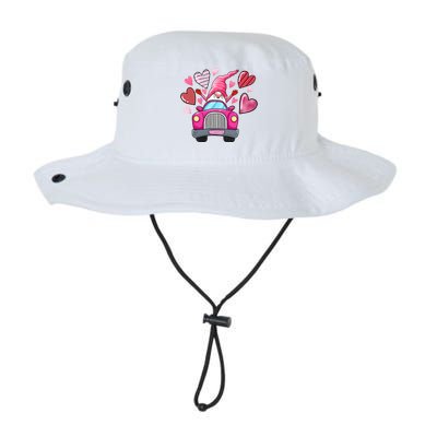 Heart Gnome Xoxo Valentines Day Cute Legacy Cool Fit Booney Bucket Hat