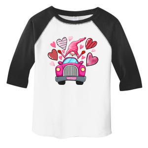 Heart Gnome Xoxo Valentines Day Cute Toddler Fine Jersey T-Shirt