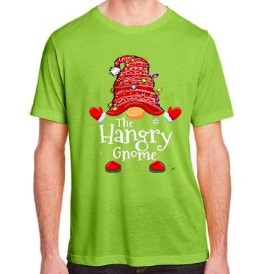 Hangry Gnome Xmas Family Matching Funny Christmas Gnomes Adult ChromaSoft Performance T-Shirt