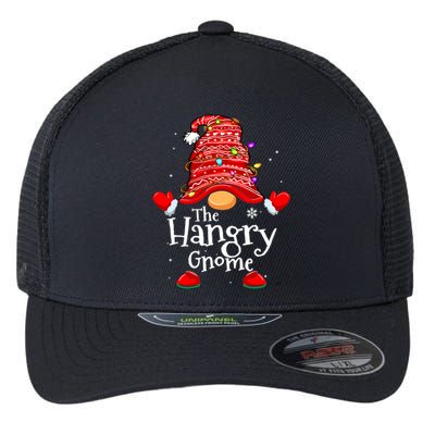 Hangry Gnome Xmas Family Matching Funny Christmas Gnomes Flexfit Unipanel Trucker Cap