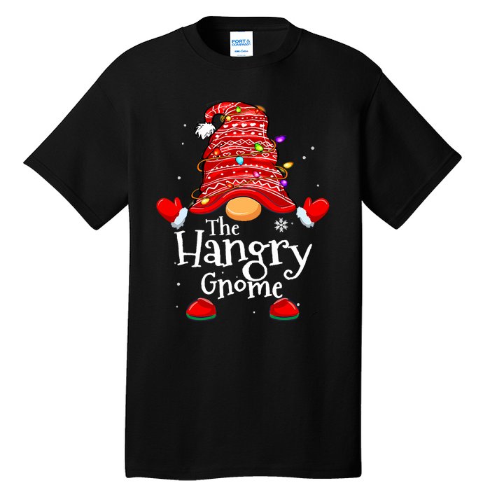 Hangry Gnome Xmas Family Matching Funny Christmas Gnomes Tall T-Shirt