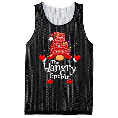 Hangry Gnome Xmas Family Matching Funny Christmas Gnomes Mesh Reversible Basketball Jersey Tank