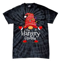 Hangry Gnome Xmas Family Matching Funny Christmas Gnomes Tie-Dye T-Shirt