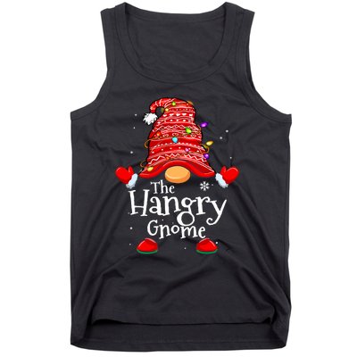 Hangry Gnome Xmas Family Matching Funny Christmas Gnomes Tank Top